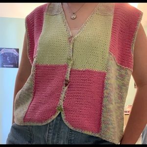 crotchet sweater vest